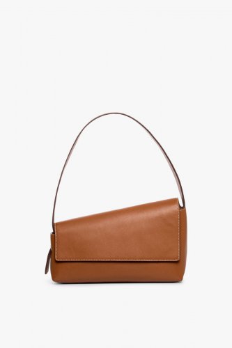 ACUTE SHOULDER BAG | TAN