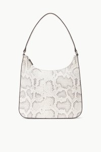 ALEC BAG | BLEACHED SNAKE EMBOSSED