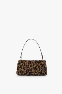 BEADED BEAN BAG | LEOPARD