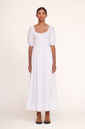 MAXI FAYE DRESS | WHITE