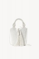 ZOE BEADED BAG | CREAM SWIRL