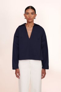 MARLENE TOP | NAVY