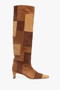 WALLY BOOT TAN PATCHWORK