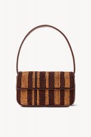 TOMMY BEADED BAG | WOOD STRIPE