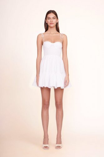 MINI LANDRY DRESS | WHITE