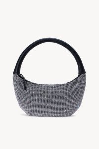 PEPPER CRYSTAL BAG | BLACK