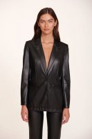 MADDEN BLAZER | BLACK VEGAN LEATHER