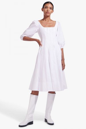 SWELLS DRESS | WHITE