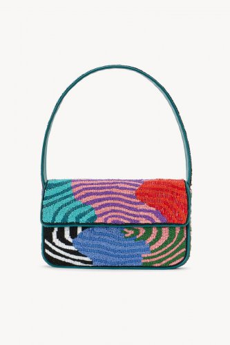 TOMMY BEADED BAG | ACID SWIRL