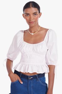 FAYE TOP | WHITE