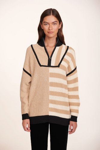 HAMPTON SWEATER | SAHARA STRIPE