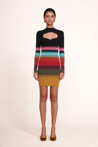 CLARA DRESS | MOSAIC STRIPE