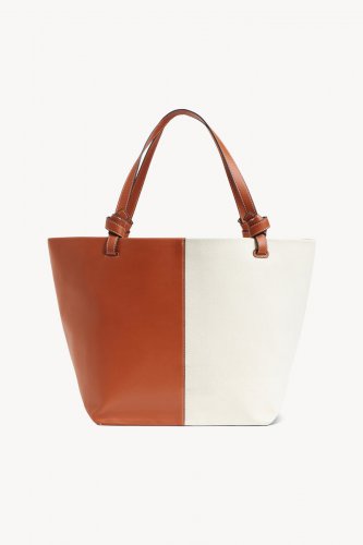 IDA CANVAS TOTE BAG | CREAM TAN