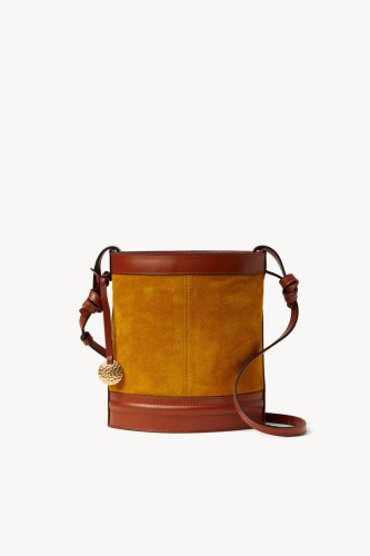 ANITA BUCKET BAG | OCHER TAN