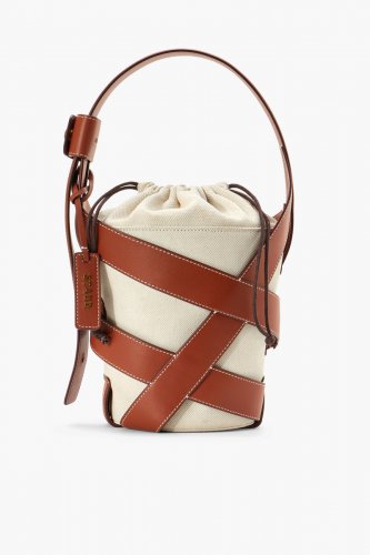 HIVE BUCKET BAG | CREAM TAN