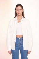 VOYAGING JACKET | IVORY VEGAN LEATHER