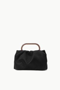 CORY BAG | BLACK SATIN