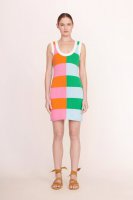 MINI SEASHORE DRESS | MULTI RUGBY STRIPE