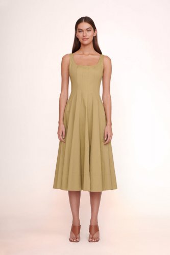 WELLS DRESS | KHAKI