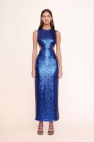 DOLCE DRESS | COBALT SEQUINS