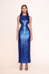 DOLCE DRESS | COBALT SEQUINS