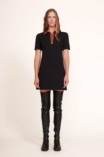 JAY DRESS | BLACK WHISKEY