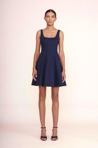 MINI WELLS DRESS | NAVY