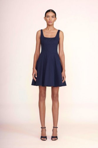 MINI WELLS DRESS | NAVY