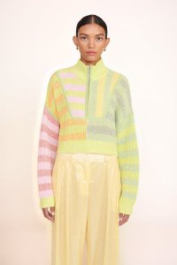 CROPPED HAMPTON SWEATER | MULTI SUNRAY