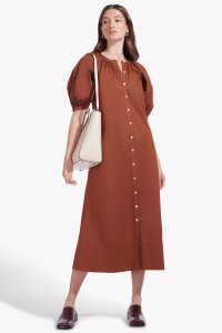 VINCENT DRESS | TAN