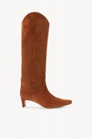 WESTERN WALLY BOOT | TAN SUEDE